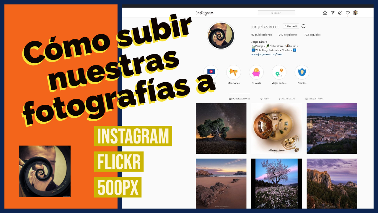 Subir a redes sociales - Jorge Lázaro