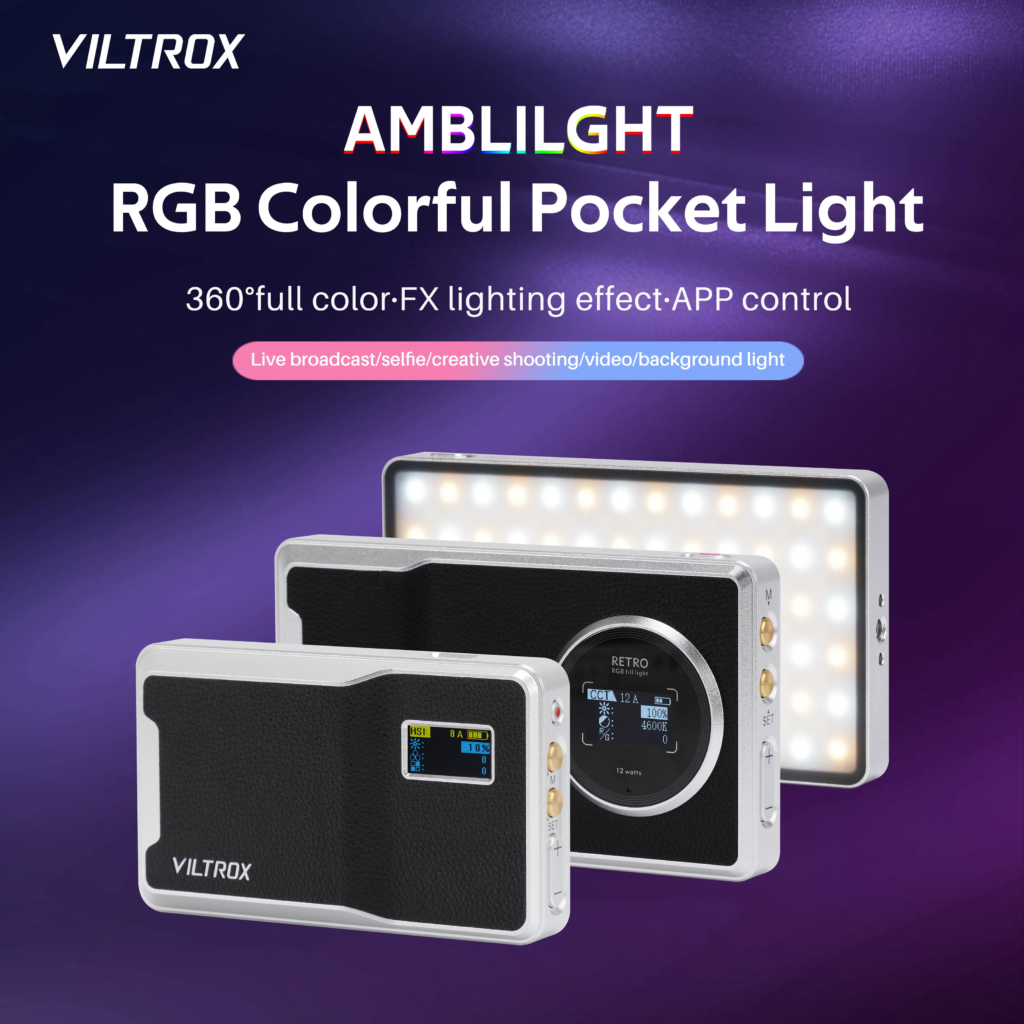 Paneles LED RGB Retro de Viltrox